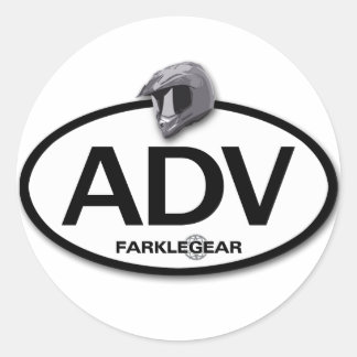 ADV Sticker! Classic Round Sticker