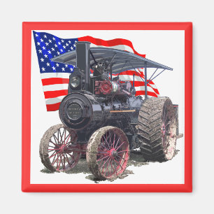 Advance Steam Traction Engine Magnet