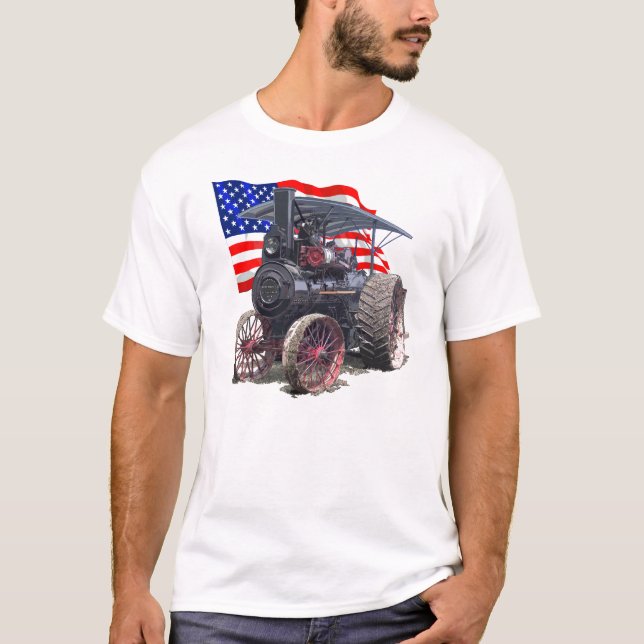 Advance Steam Traction Engine T-Shirt (Front)