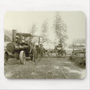 Advance Thresher Co. Traction Engine Mouse Pad