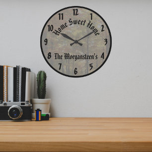 Advanced Create Your Own Personalised Custom Large Clock