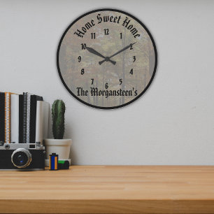 Advanced Create Your Own Personalised Custom V2 Large Clock