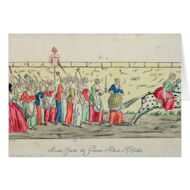 Advanced guard of the women going to (Front Horizontal)