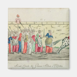 Advanced guard of the women going to magnet