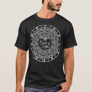 Advanced Music Key Signature Circle Of Fifths Comp T-Shirt