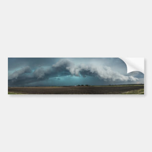 Advancing Wall Cloud Bumper Sticker