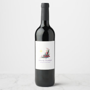 Advent by Candlelight Women Ministry P Christmas Wine Label
