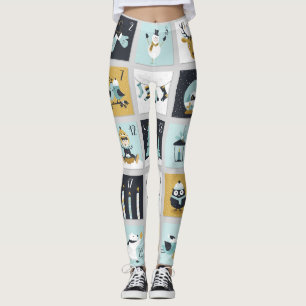 Advent Calendar Christmas Leggings