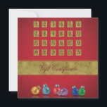 Advent Calendar Christmas Ornaments<br><div class="desc">Merry Christmas illustration featuring an advent calendar and colourful Christmas baubles on a red background.</div>