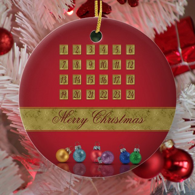Advent Calendar Christmas Ornaments (Creator Uploaded)