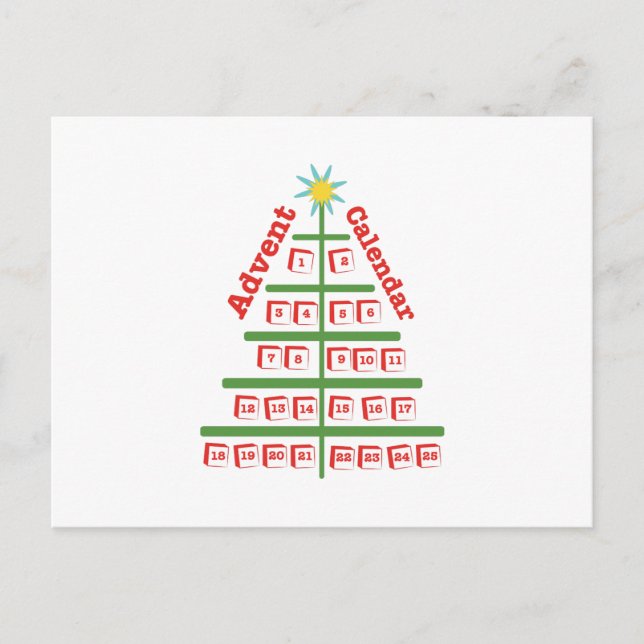 Advent Calendar Postcard (Front)