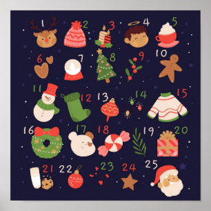 Advent Calendar Poster