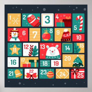 Advent Calendar Poster