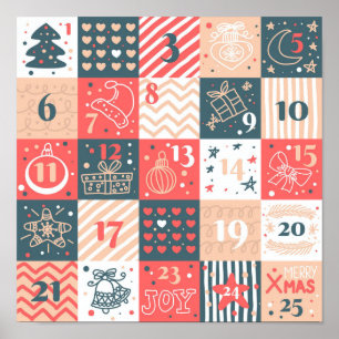 Advent Calendar Poster