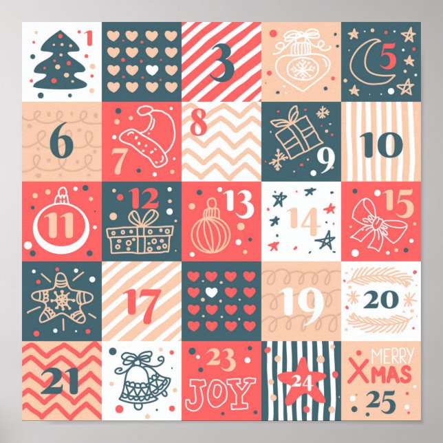 Advent Calendar Poster (Front)
