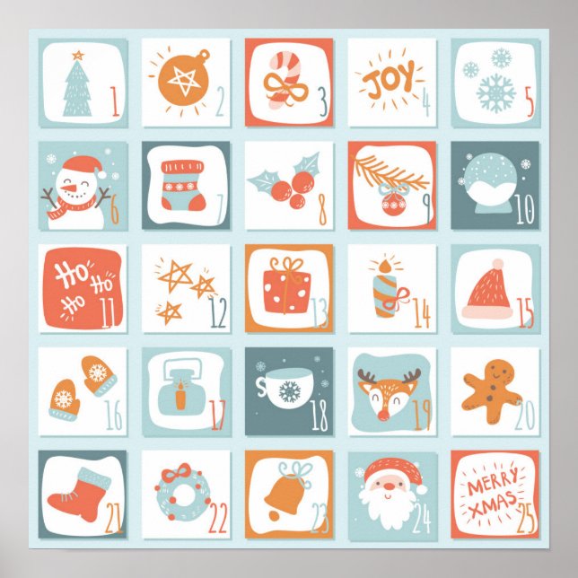 Advent Calendar Poster (Front)