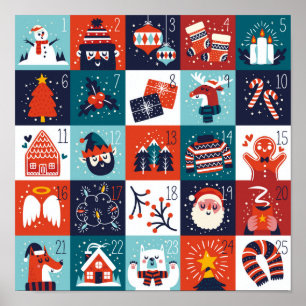 Advent Calendar Poster