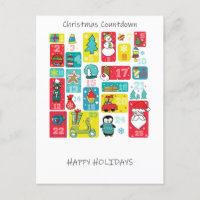 Advent Calendar unique colorful