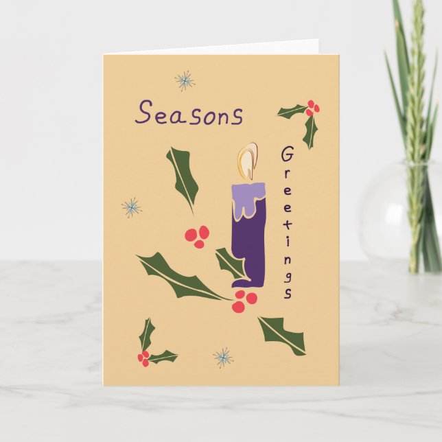 Advent Candle Card (Front)