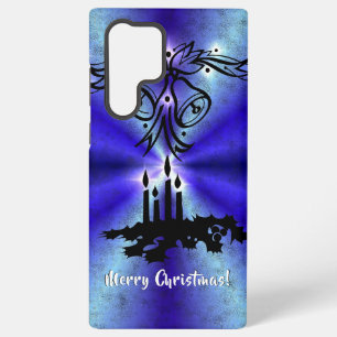 Advent, Christmas Artdeco on Blue Green Rainbow Samsung Galaxy Case