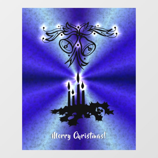 Advent, Christmas Magic on Blue (Sheet)
