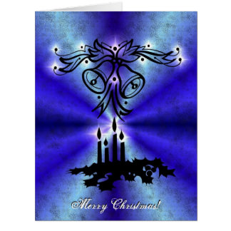 Advent, Christmas Magic on Blue