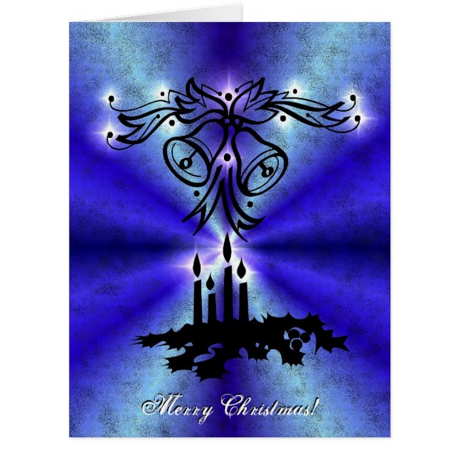 Advent, Christmas Magic on Blue (Front)