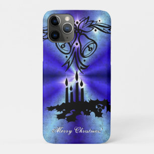 Advent, Christmas Magic on Blue iPhone 11 Pro Case