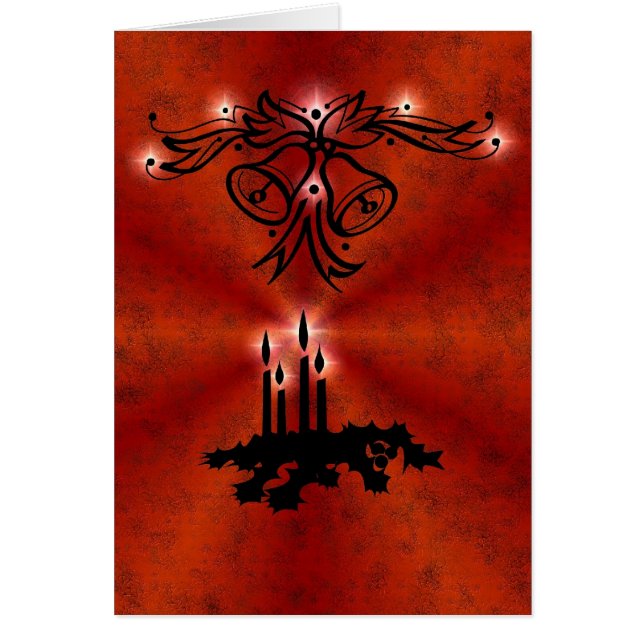 Advent, Christmas Magic on Red (Front)