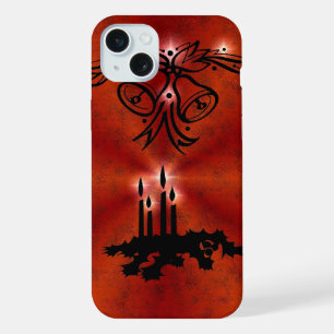 Advent, Christmas Magic on Red iPhone 15 Plus Case