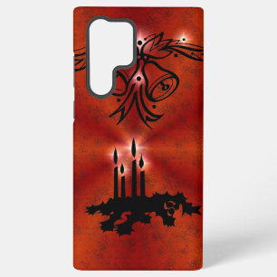Advent, Christmas Magic on Red Samsung Galaxy Case