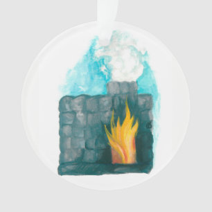 advent Jesse Tree Furnace Ornament