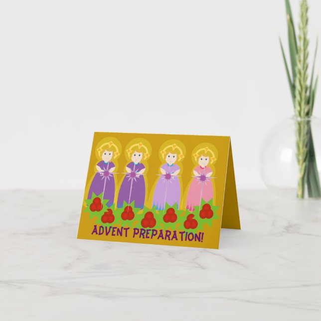 ADVENT Preparation! -Customise Holiday Card (Front)