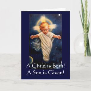 Advent Propter NOS, Child Is Born! Holiday Card