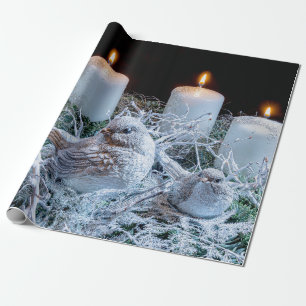 Advent Wreath Christmas Wrapping Paper