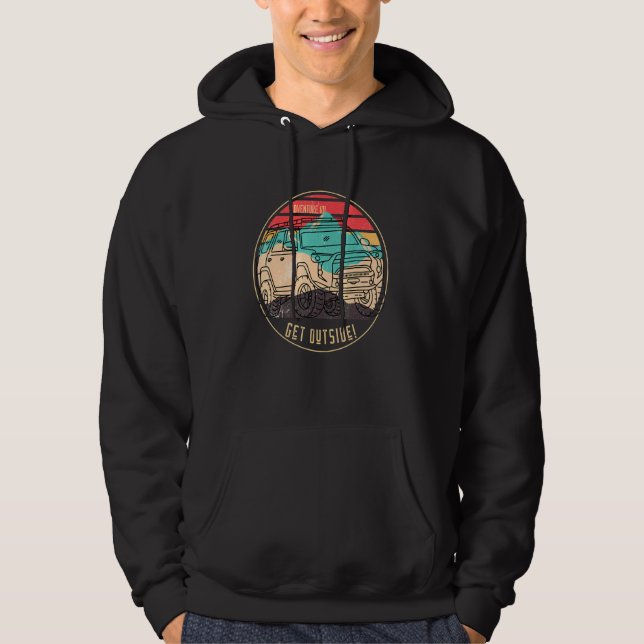 Adventure 101 4runner Into The Great Outdoors Over Hoodie (Front)