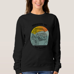 Adventure 101 Fj Cruiser Into Beautiful Outdoors O Sweatshirt