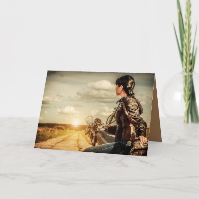 Adventure Ahead Birthday Card (Front)