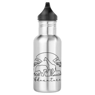 Adventure and Safari in Africa 532 Ml Water Bottle