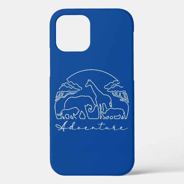 Adventure and Safari in Africa Case-Mate iPhone Case (Back)