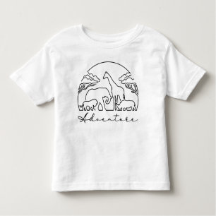 Adventure and Safari in Africa Toddler T-Shirt