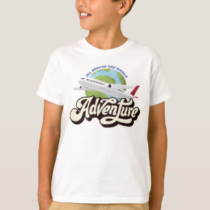 ADVENTURE AROUND THE WORLD BOYS GRAPHIC T-Shirt