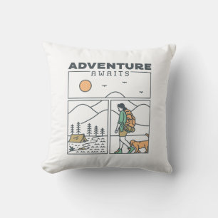Adventure Awaits 1 Cushion