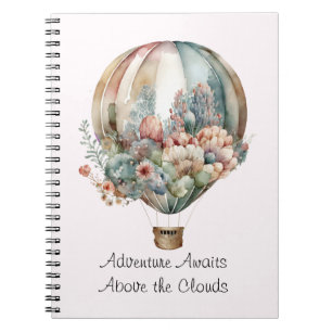 Adventure Awaits Above the Clouds Notebook