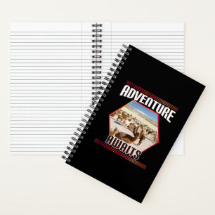 Adventure Awaits - Alpaca Llama Travel Quote Notebook