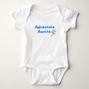 Adventure awaits  baby bodysuit