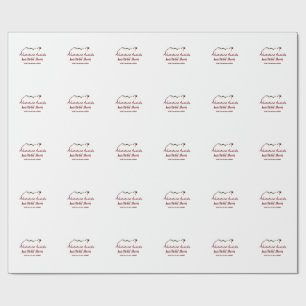 Adventure awaits bridal shower add name arrow marr wrapping paper