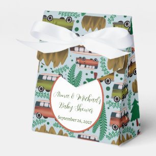 Adventure Awaits: Camper Baby Boy Shower  Favour Box