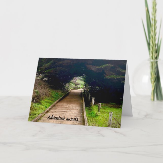 Adventure Awaits... Card (Front)