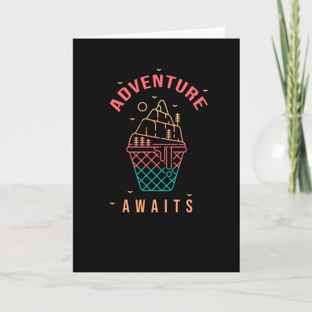 Adventure Awaits Card (Front)